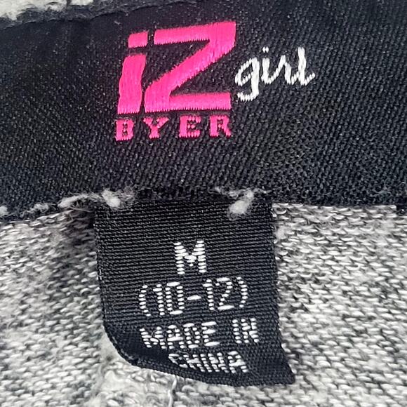 iZ BYER girl Gray, Lightweight Loose Neck Sweater Girls Size 16 - Picture 4 of 7